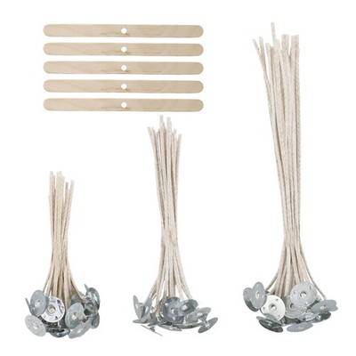 Cotton Kerzendochtes für Kerzen, 60 Stück Dochte Candle Wick in 3 Verschieden...