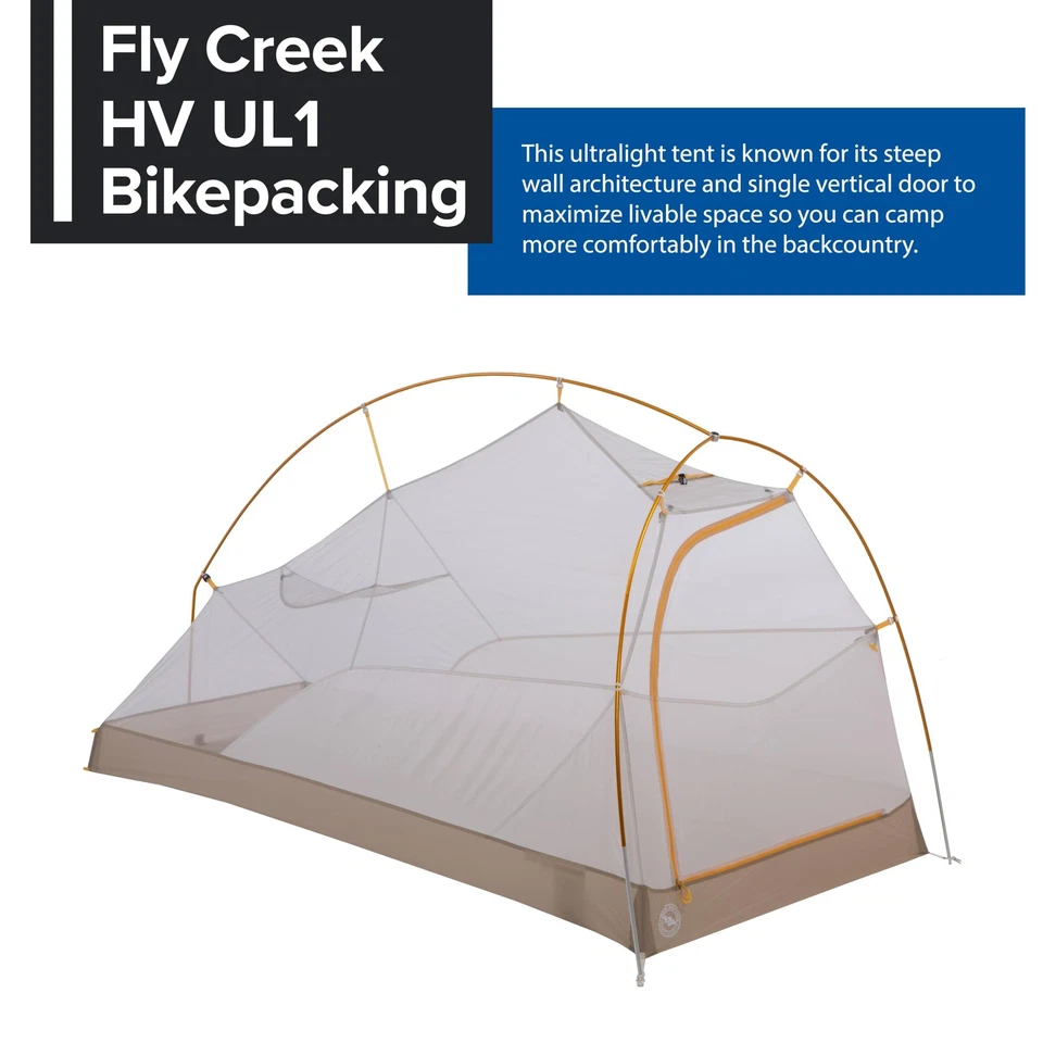 Fly Creek HV UL Bikepack - Bikepack Solution tienda de embalaje de tinte, 1 persona (grita... Foto 2 de 4