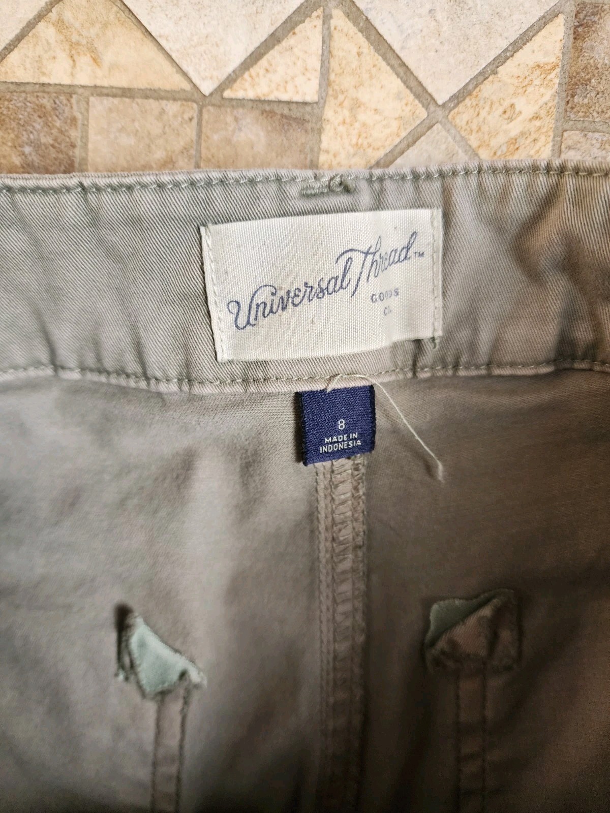 Women's Universal Thread Barrel Utility Pants 8 - image 3