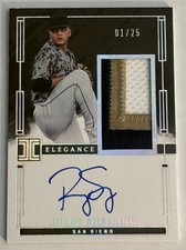 2024 Panini Impeccable Elegance Robby Snelling Jersey Patch Auto 1/25