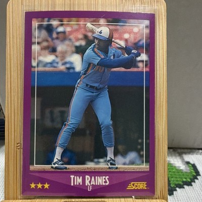 Score 1988 Baseball Card Lot   Raines, McGwire, Boggs, Clemens, Cone   5