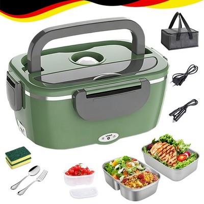 1.5L Elektrische Lunchbox 80W für Auto/LKW Büro 12V 24V 240V Speisenwärmer