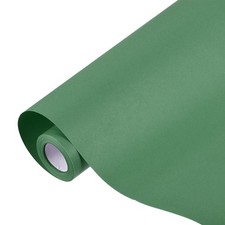 Kraft Wrapping Paper Roll, 15" x 433"(36 Ft) Decorative Paper, Dark Green 80GSM