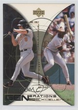 2000 Hitter's Club Generations of Excellence Cal Ripken Jr Eddie Murray HOF 7ut