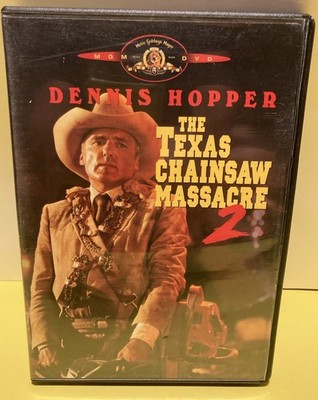 The Texas Chainsaw Massacre 2 DVD 2000 Dennis Hopper Scary Horror Halloween 