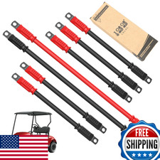 10L0L Golf Cart Battery Cables 3 Gauge for 36V 48V EZGO TXT 1994-UP AC/DC