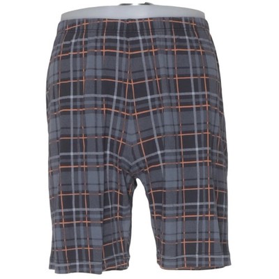Calida, Pyjamashorts, Größe: S, Grau/Orange, Karo, Herren #ptC