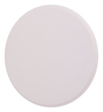 Barton Kramer 1069C Rigid Vinyl Matte White Surface Mount Door Bumper