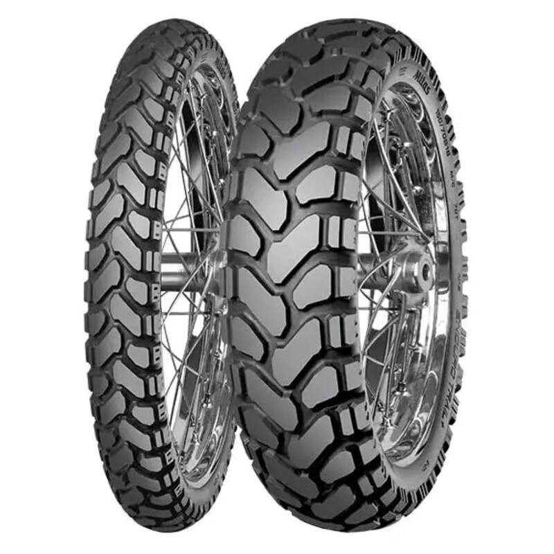 Pneu Mitas Enduro Trail+ 170/60 B 17 72H TL/TT M+S Jaune Dakar pour moto trail