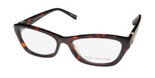 NEW JONES NEW YORK J226 PETITE EYEGLASS FRAME TORTOISE TORTOISE PLASTIC WOMENS
