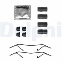 ZubehöRsatz Scheibenbremsbelag Delphi LX0717 FüR Opel Chevrolet Orlando Astra MG