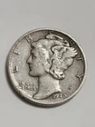 1942/1 P Overdate Mercury Silver Dime Key Date Variety / Ungraded