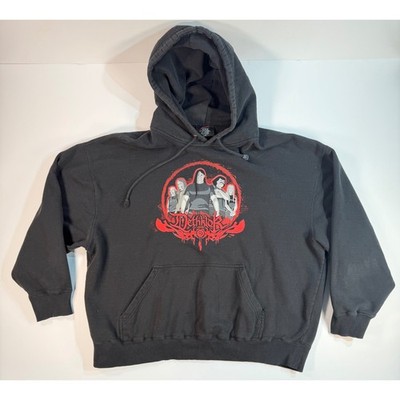 Vintage 2007 Dethklok Metalocalypse Hoodie Adult Swim Black 2XL Metal Band