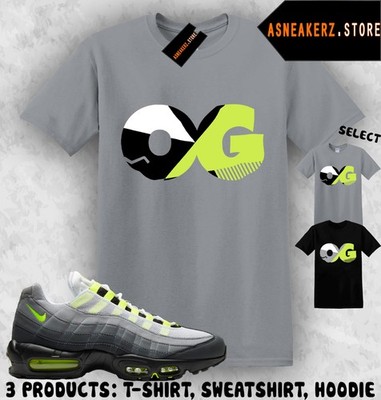 Shirt Match AM 95 Big Bubble Neon 2026 Sneaker Matching Sneakerhead OG T-Shirt