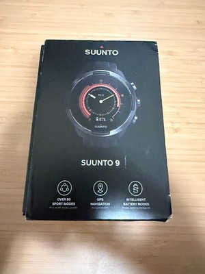 Suunto 9 Baro Black GPS Multisport Watch OW183 - Mint - Charger & Original Box