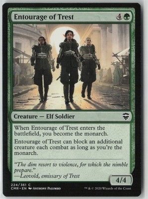 Entourage of Trest Commander Legends 224 NM C