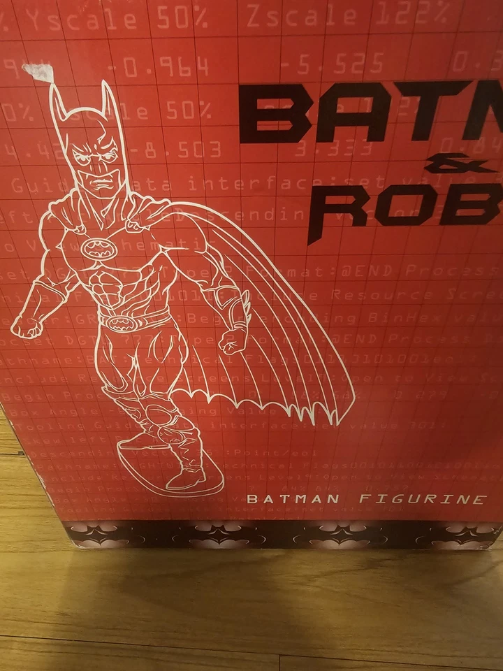 Estatuilla Estatua De Colección Batman Y Robin Batman Warner Bros 1997 13" Foto 4 de 4