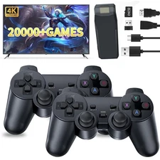 Consola de Videojuegos 4K HDMI Retro Inalambrica Con 20,000 Juegos Clasicos HD