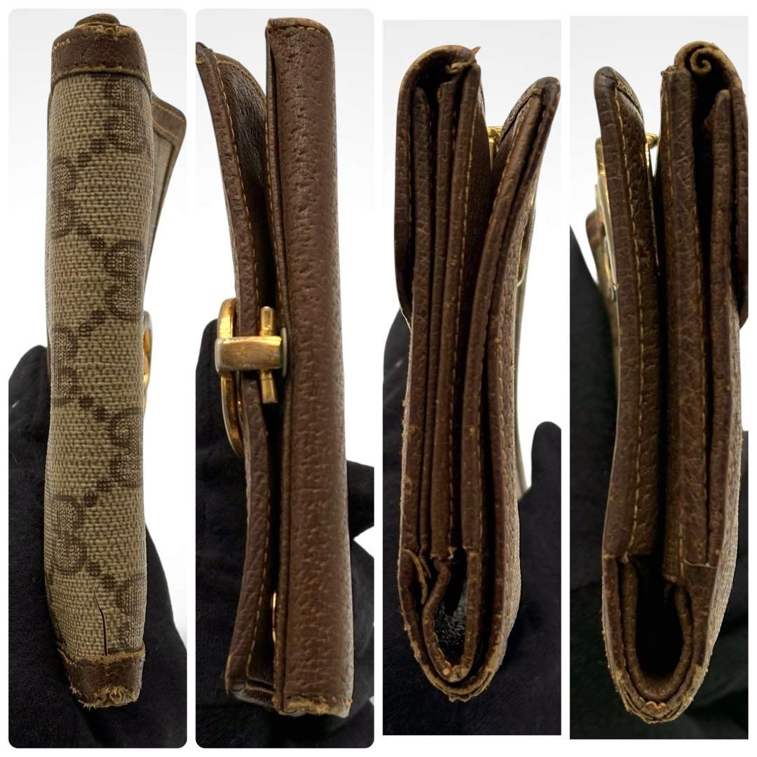 Gucci Wallet GG Pattern Interlocking Compact 12cm… - image 5