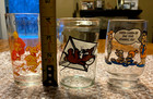 Lot of 3 Drinking Glass 1971 Archie / 1990 Tom & Jerry / 1985 Flintstones — photo 5