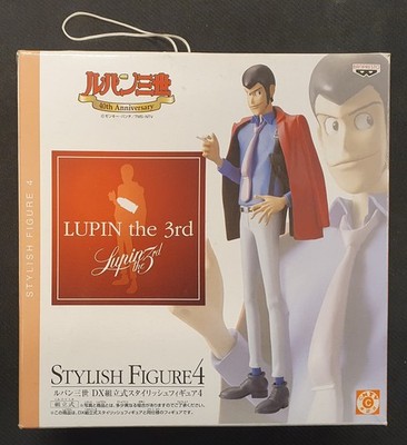 Japan Japan Japan Anime Banpresto Lupin the 3rd Stylish Figure 4 Lupin Red Jacket