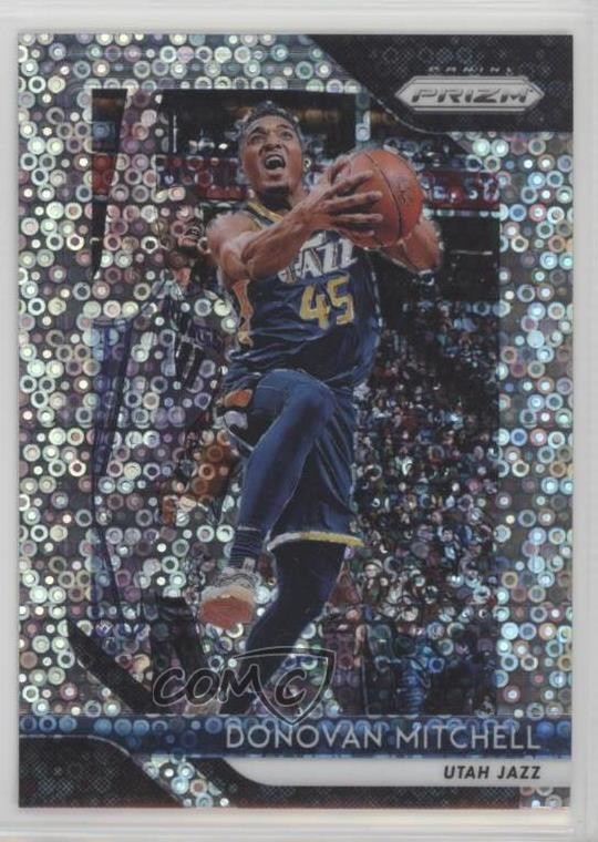 2018-19 Panini Prizm Fast Break Prizm Donovan Mitchell #143 09br