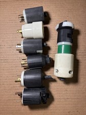 20A 30A 125V Lot Twist Lock Plug Assembly and ends Cooper Hubbell More