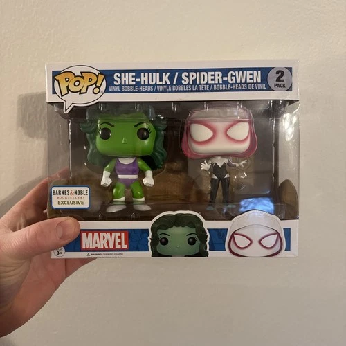 Funko Pop! Vinyl: Marvel - Marvel - 2 Pack - She-Hulk & Spider Gwen - Barnes and