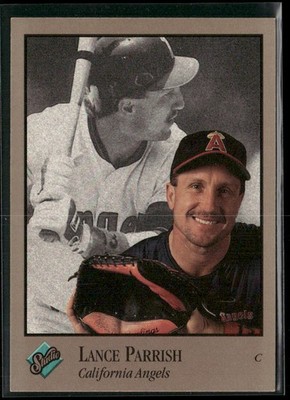 Lance Parrish 1992 Studio #149 California Angels