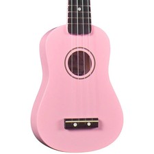 Diamond Head DU-10 Soprano Ukulele Pink Black Fingerboard