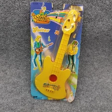 Vintage Ja Ru Toy Guitar Rock Video 1986 80s Plastic
