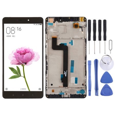 LCD Screen and Digitizer Full Assembly with Frame for Xiaomi Mi Max