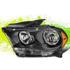 Factory Style Halogen Headlight Lamp For Dodge Durango 11-13 Black Housing Left Factory Style Halogen Headlight Lamp For Dodge Durango 11-13 Black Housing Left