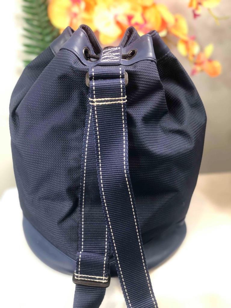 Ralph Lauren Polo USA Canvas Leather Drawstring Bag Polo Ralph Lauren Drawstring Leather Exterior Bags  main image 3