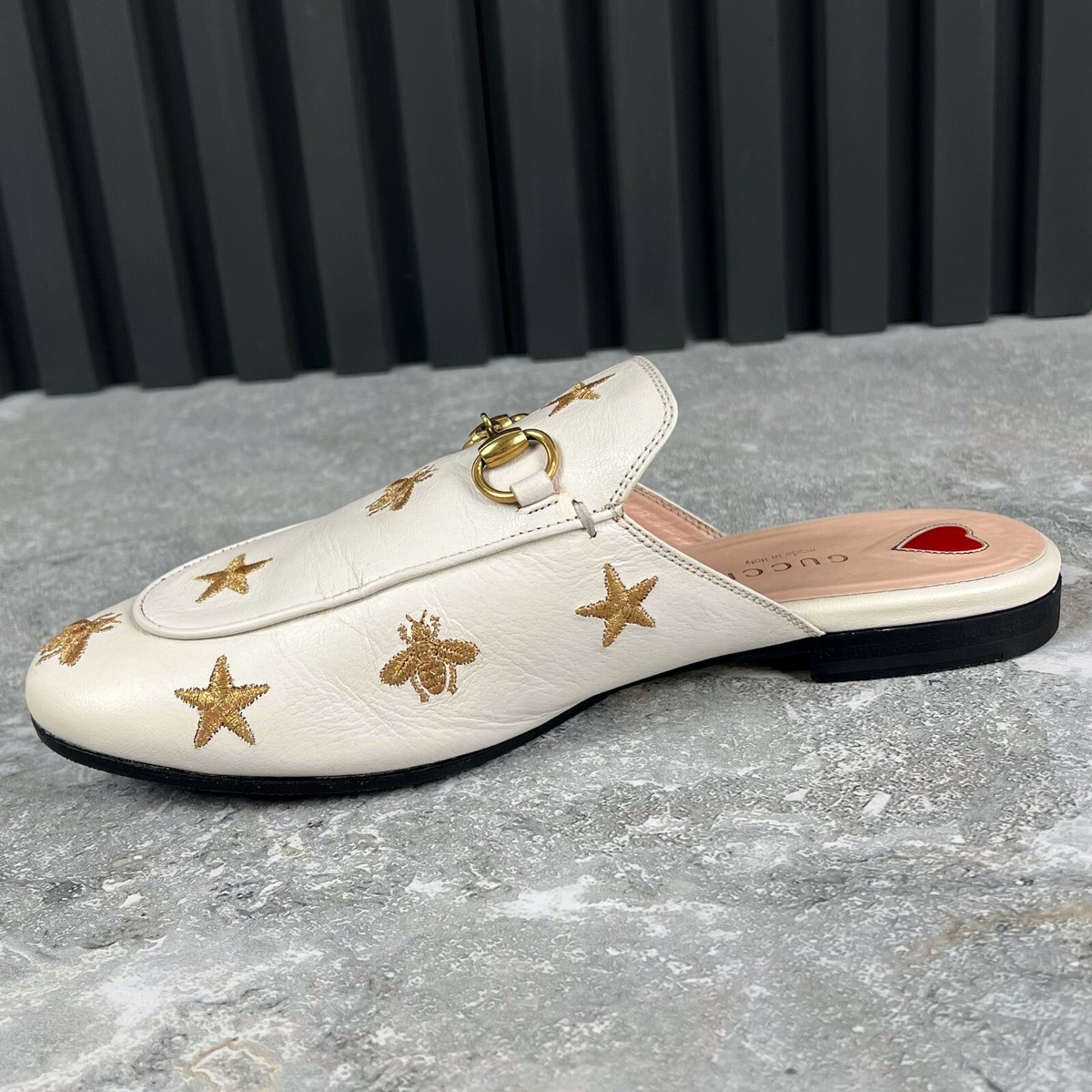 NEW GUCCI! Women’s GG Princetown shoes Women's Princetown slipper in ivory GG leather | GUCCI® CA