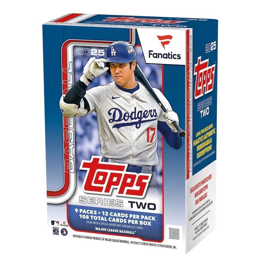2025 Topps Baseball Series 2 Sealed Fanatics Exclusive Box *IN 