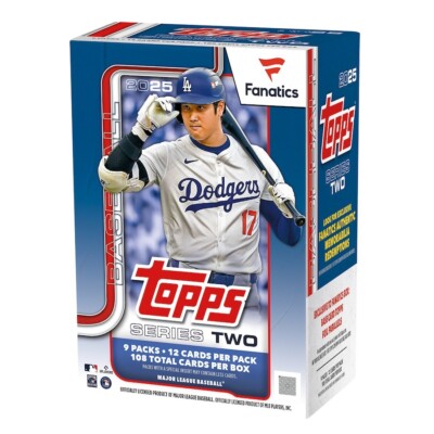 2025 Topps Baseball Series 2 Sealed Fanatics Exclusive Box *IN HAND* READ! L@@K!