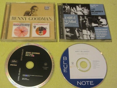 Benny Goodman   Hello Benny / Japan & Art Blakey A night At Birdland 2 CD Albums