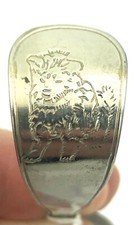 Vintage Doggy Stainless Steel Baby's Spoon