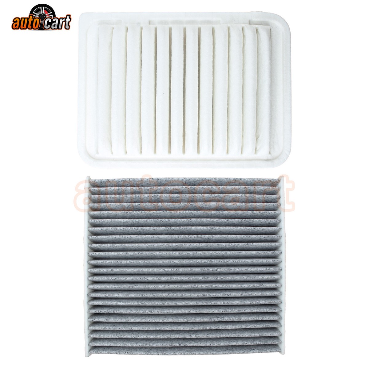 HENZIKON Engine & Cabin Air Filter Combo Set For 2009-2019 Toyota Corolla 1.8L
