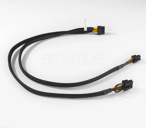 Für HP ProLiant DL580 Gen8 Gen9 10pin 6+8pin PCI-E GPU Power Adapter Kabel 50cm
