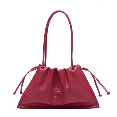 NEW Coccinelle - Dulse Medium Sangria Shoulder Bag - SS5130101 - SANGRIA AUTHENT