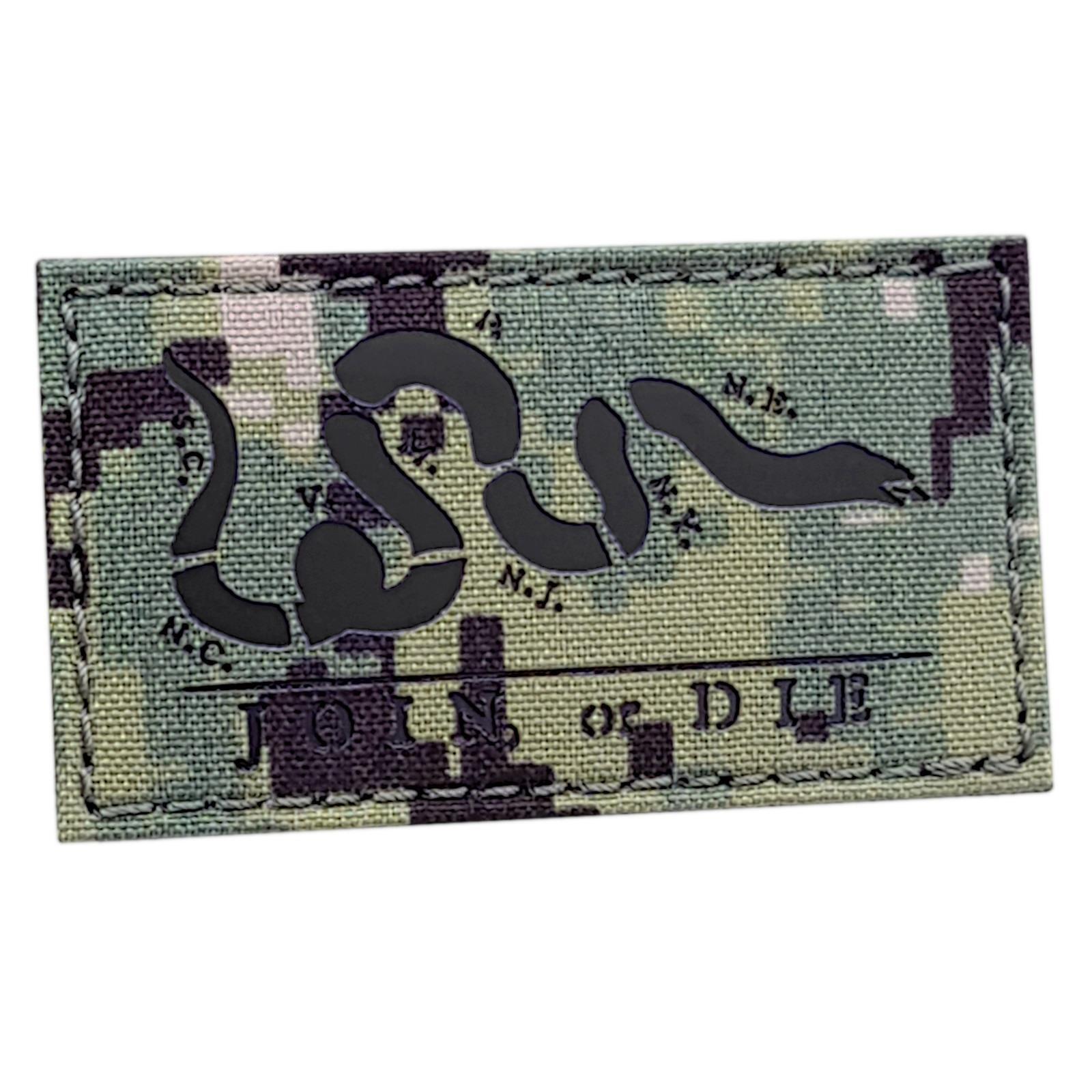 Aor2 Patch IR join or die AOR2 NWU type 3 US independence DTOM cartoon hook patch ...