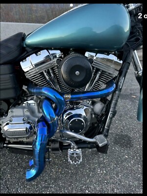 Twisted Exhaust Harley Davidson Sportster Touring Softail Dyna