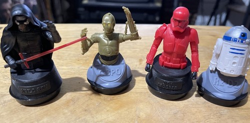 Star Wars-Rise of Skywalker Movie Theater Exclusive Cup Toppers Set Of 4