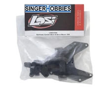LOSI LOS231045 Bulkhead, Camber Block & Servo Mount: 22S HH