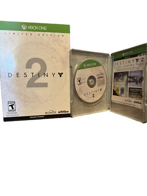 Destiny Limited Edition Xbox One Series CIB Complete Steelbook