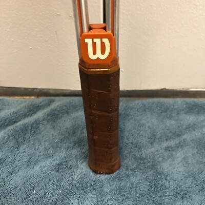 Wilson Jimmy Connors Advisory Staff & Baseline Vintage Tennis Rackets 4