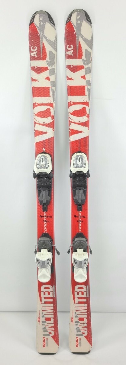Volkl Unlimited AC Skis 130cm w/ Marker 4.5 Bindings | eBay