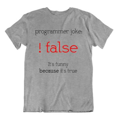 Programmierer Witz lustig Tshirt Geschenk HEMD Computersprache Cool Tee